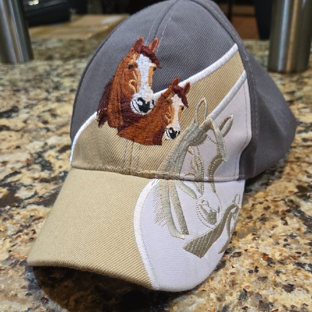 Horse Embroidered Cap